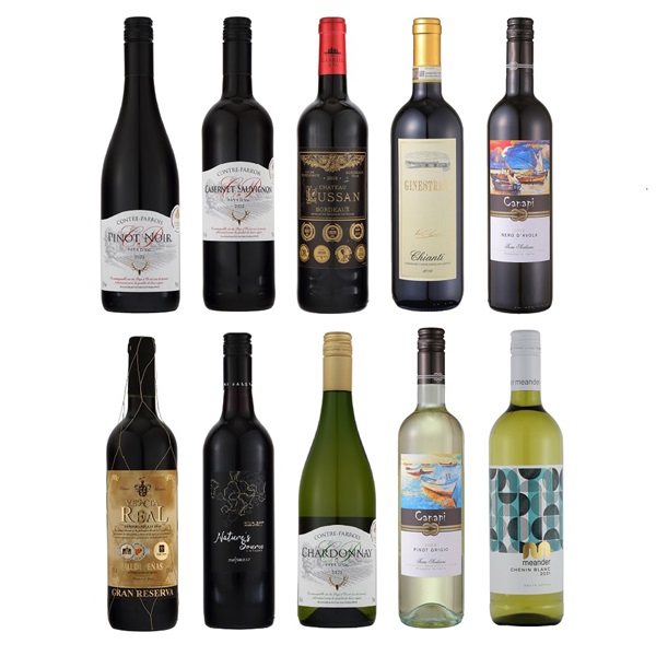 【WOR-001】世界の葡萄品種飲み比べ！10本セット 《tws》