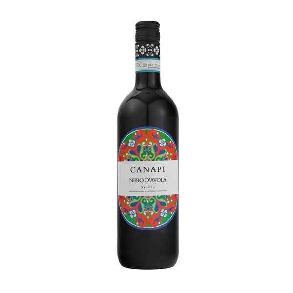 【1本】カーナピィ ネロダーヴォラ 赤 ミディアム 750ml 13% 《tws》