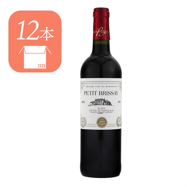 【ケース/12本】プティ ブリセ 赤 ミディアム 750ml 13% 《tws》