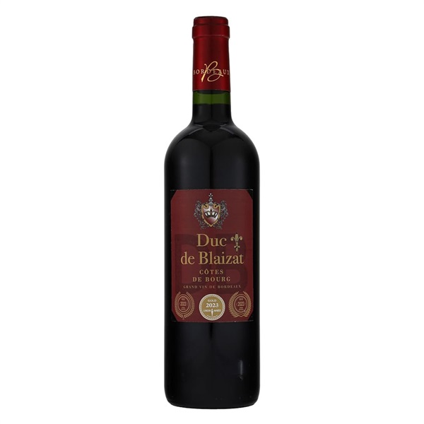 ★【1本】デュック ドゥ ブレザ 赤 ミディアム 750ml 13%《tws》